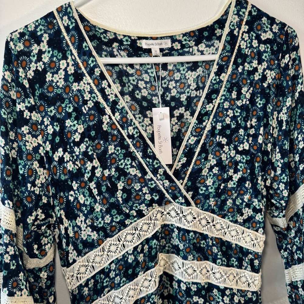 New! Poupette St. Barth Capri Maxi Dress - Picture 3 of 13